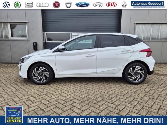 Lagerfahrzeug Hyundai i20 - 1.0 T-GDI 90PS Trend Automatik 5-t&uuml;rig Klimaautomatik Sitzheizung Lenkradheizung R&uuml;ckf.Kamera PDC Apple CarPlay Android Auto Tempomat Touchscreen 16"LM
