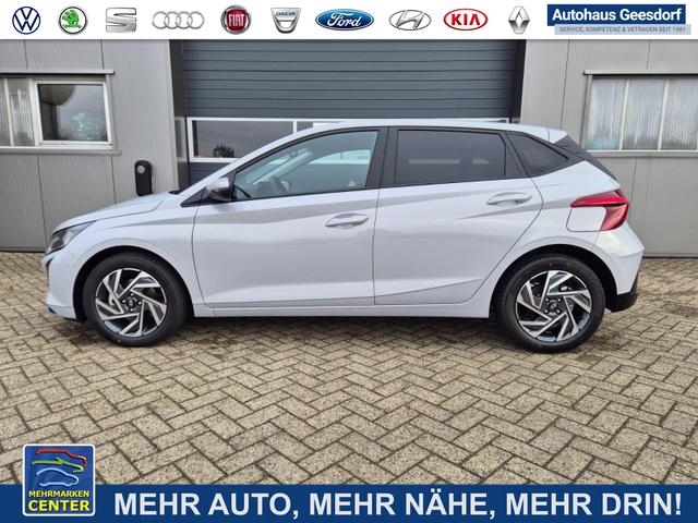 Lagerfahrzeug Hyundai i20 - 1.0 T-GDI 90PS Trend Automatik 5-t&uuml;rig Klimaautomatik Sitzheizung Lenkradheizung R&uuml;ckf.Kamera PDC Apple CarPlay Android Auto Tempomat Touchscreen 16"LM