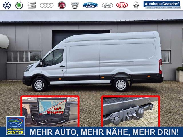 Lagerfahrzeug Ford Transit - 350 L4H3 2.0 EcoBlue 130PS Trend Heckantrieb 3,5t 2-Sitzer AHK Sitzheizung Frontscheibe beheizb. Klimaautomatik Navi PDC v h Bluetooth DAB Apple CarPlay Android Auto Tempomat Ganzj.Reifen
