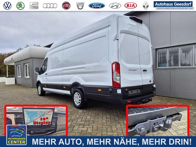 Lagerfahrzeug Ford Transit - 350 L4H3 2.0 EcoBlue 130PS Trend Heckantrieb 3,5t 2-Sitzer AHK Sitzheizung Frontscheibe beheizb. Klimaautomatik Navi PDC v h Bluetooth DAB Apple CarPlay Android Auto Tempomat Ganzj.Reifen