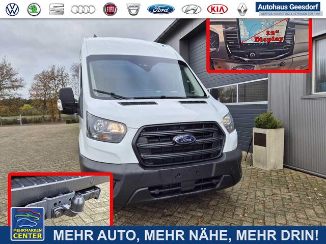 Lagerfahrzeug Ford Transit - 350 L4H3 2.0 EcoBlue 130PS Trend Heckantrieb 3,5t 2-Sitzer AHK Sitzheizung Frontscheibe beheizb. Klimaautomatik Navi PDC v h Bluetooth DAB Apple CarPlay Android Auto Tempomat Ganzj.Reifen