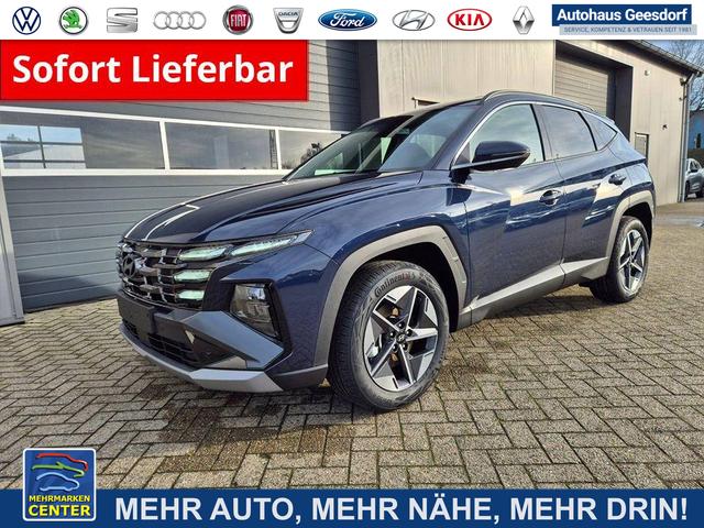 Lagerfahrzeug Hyundai TUCSON - Trend 1.6 T-GDI 150PS Automatik TZ 2026 Teil-Leder Sitzheizung v h Lenkradheizung Klimaautomatik Navi Touchscreen DAB  Apple CarPlay   Android Auto PDC R&uuml;ckf.-Kamera Matrix-LED-Scheinw.