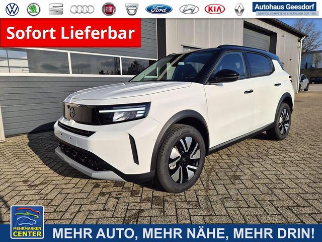 Lagerfahrzeug Opel Frontera - GS 1.2 HEV 110PS Automatik Sitzheizung Lenkradheizung Frontscheibe beheizb. Klimaautomatik PDC v h R&uuml;ckf.Kamera Navi Apple CarPlay Android Auto Touchscreen 17"LM