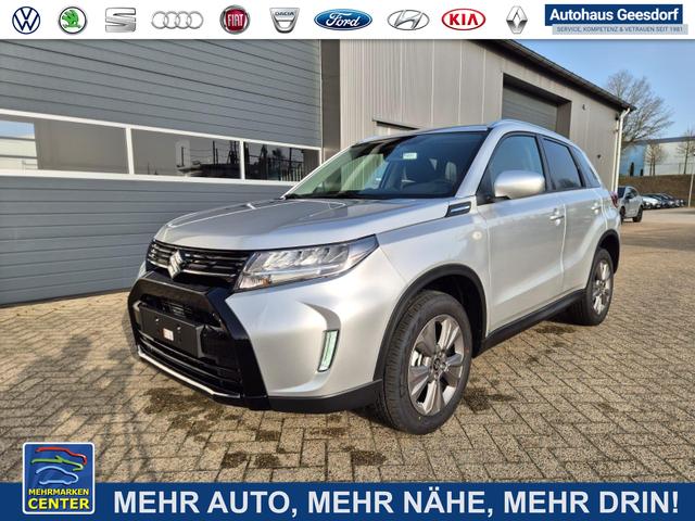 Lagerfahrzeug Suzuki Vitara - Comfort 110PS Automatik MHEV 1.4 Boosterjet Klimaautomatik Sitzheizung Navi ACC PDC R&uuml;ckf.Kamera Suzuki-Radio Apple CarPlay Android Auto Touchscreen 2xKeyless 17-LM