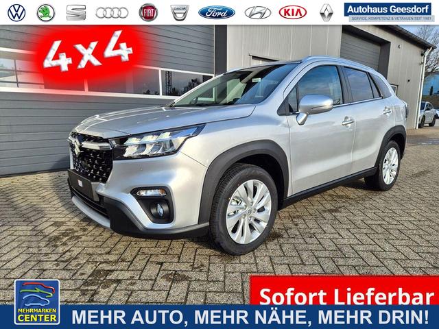 Lagerfahrzeug Suzuki S-Cross - Comfort 110PS MHEV 4x4 ALLGRIP 1.4 Boosterjet Navi Klimaautomatik Sitzheizung ACC PDC v h R&uuml;ckf.Kamera Suzuki-Radio Apple CarPlay Android Auto Touchscreen 2xKeyless 17-LM