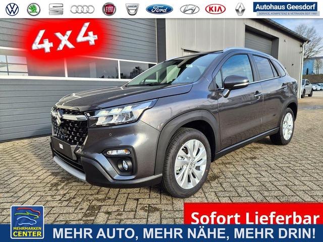 Lagerfahrzeug Suzuki S-Cross - Comfort 110PS MHEV 4x4 ALLGRIP 1.4 Boosterjet Navi Klimaautomatik Sitzheizung ACC PDC v h R&uuml;ckf.Kamera Suzuki-Radio Apple CarPlay Android Auto Touchscreen 2xKeyless 17-LM