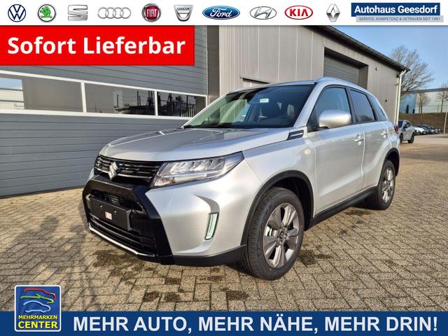 Lagerfahrzeug Suzuki Vitara - Comfort 110PS Automatik MHEV 1.4 Boosterjet Klimaautomatik Sitzheizung Navi ACC PDC R&uuml;ckf.Kamera Suzuki-Radio Apple CarPlay Android Auto Touchscreen 2xKeyless 17-LM
