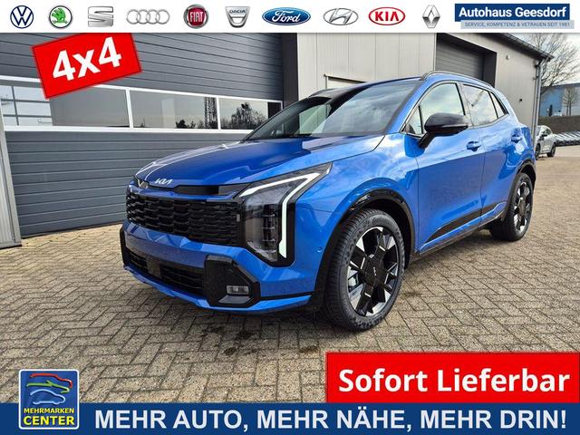 Lagerfahrzeug Kia Sportage - 1.6 T-GDi 180PS 4x4 AWD Automatik GT-Line NEUES MODELL MY26 FACELIFT Teil-Leder 19"LM Sitzheizung v h Lenkradheizung Klimaautomatik ACC Navi Bluetooth Touchscreen Apple CarPlay Android Auto PDC R&uuml;ckf.Kamera 2x Keyless