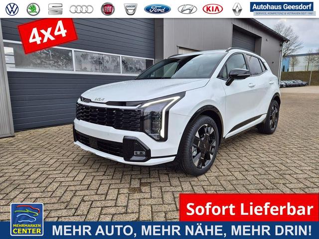 Lagerfahrzeug Kia Sportage - 1.6 T-GDi 180PS 4x4 AWD Automatik GT-Line NEUES MODELL MY26 FACELIFT Teil-Leder 19"LM Sitzheizung v h Lenkradheizung Klimaautomatik ACC Navi Bluetooth Touchscreen Apple CarPlay Android Auto PDC R&uuml;ckf.Kamera 2x Keyless