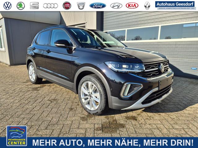 Lagerfahrzeug Volkswagen T-Cross - 1.0 TSI 116PS DSG Life ACC IQ.LIGHT - LED-Matrix-Scheinw. Sitzheizung R&uuml;ckf.Kamera Klimaautomatik PDC v h 17-LM abged.Scheiben 2xKeyless Bluetooth Touchscreen Apple CarPlay Android Auto