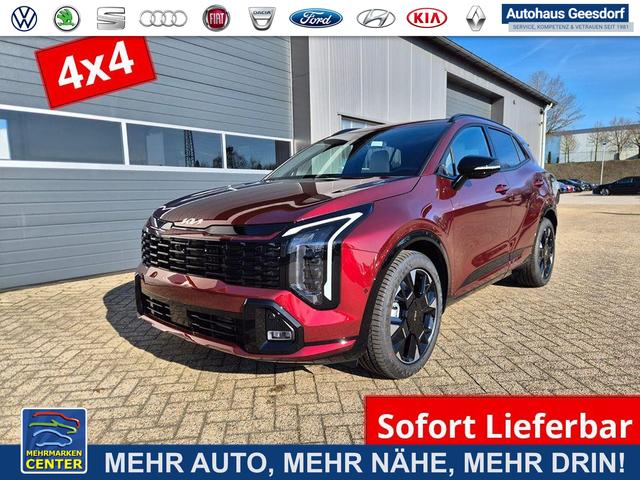 Lagerfahrzeug Kia Sportage - 1.6 T-GDi 180PS 4x4 AWD Automatik GT-Line NEUES MODELL MY26 FACELIFT Teil-Leder 19"LM Sitzheizung v h Lenkradheizung Klimaautomatik ACC Navi Bluetooth Touchscreen Apple CarPlay Android Auto PDC R&uuml;ckf.Kamera 2x Keyless
