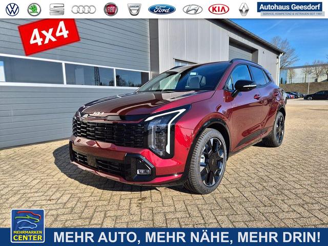 Lagerfahrzeug Kia Sportage - 1.6 T-GDi 180PS 4x4 AWD Automatik GT-Line NEUES MODELL MY26 FACELIFT Teil-Leder 19"LM Sitzheizung v h Lenkradheizung Klimaautomatik ACC Navi Bluetooth Touchscreen Apple CarPlay Android Auto PDC R&uuml;ckf.Kamera 2x Keyless