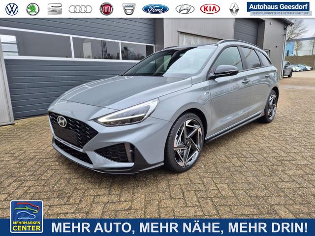Lagerfahrzeug Hyundai i30 Kombi - 1.6 T-GDI 150PS Automatik N-Line MY2026 Sitzheizung Lenkradheizung Klimaautomatik Navi 10,3"-Touchscreen Bluelink Apple CarPlay   Android Auto PDC v h R&uuml;ckf.Kamera 18-LM