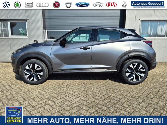 Lagerfahrzeug Nissan Juke - 1.0 DIG-T 114PS Acenta Klimaautomatik Sitzheizung R&uuml;ckf.Kamera Bluetooth Touchscreen wireless Apple CarPlay Android Auto
