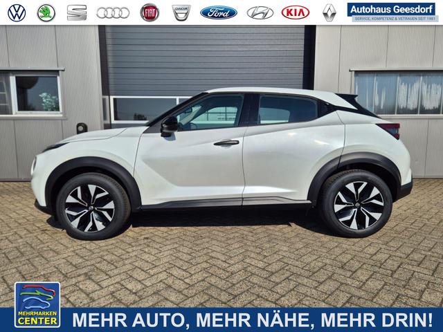 Lagerfahrzeug Nissan Juke - 1.0 DIG-T 114PS Acenta Klimaautomatik Sitzheizung R&uuml;ckf.Kamera Bluetooth Touchscreen wireless Apple CarPlay Android Auto