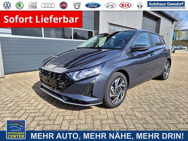 Lagerfahrzeug Hyundai i20 - 1.0 T-GDI 90PS Trend 5-t&uuml;rig Klimaautomatik Sitzheizung Lenkradheizung R&uuml;ckf.Kamera PDC Apple CarPlay Android Auto Tempomat Touchscreen 16"LM