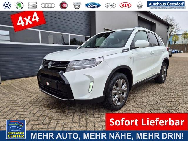 Lagerfahrzeug Suzuki Vitara - Comfort 110PS Automatik MHEV 4x4 ALLGRIP 1.4 Boosterjet Allrad Navi Klimaautomatik Sitzheizung ACC PDC R&uuml;ckf.Kamera Suzuki-Radio Apple CarPlay Android Auto Touchscreen 2xKeyless 17-LM