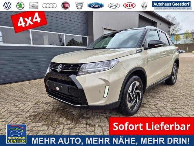 Lagerfahrzeug Suzuki Vitara - Comfort  110PS MHEV 4x4 ALLGRIP 1.4 Boosterjet Allrad Teilleder mit Alcantara Navi Klimaautomatik Sitzheizung ACC PDC v h R&uuml;ckf.Kamera Suzuki-Radio Apple CarPlay Android Auto Touchscreen 2xKeyless 17-LM