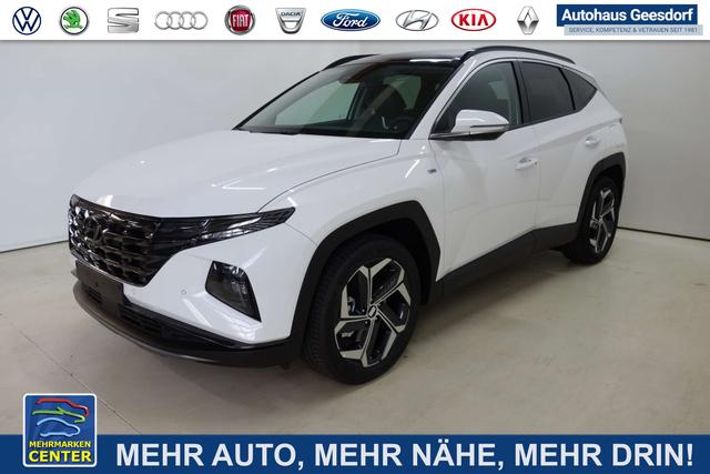 Lagerfahrzeug Hyundai TUCSON - Prestige Line 1.6 T-GDi 4WD 132kW 7DCT 48V, Panoramadach, Winter-Paket, Sitzheizung hinten, 10,25" Navigationssystem, KRELL-Soundsystem, 360°-Kamera, Fernlichtassistent, LED-Licht, Nebelscheinwerfer, 19 Zoll Leichtmetallfelgen, uvm.