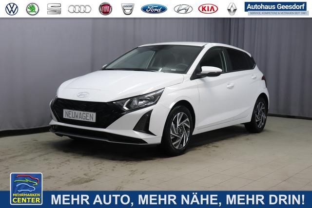 Lagerfahrzeug Hyundai i20 - i Line Plus 1.0 T-GDi 74kW, 5 Jahre Herstellergarantie Winter-Paket, Lederlenkrad, Digitales Cockpit, 8" Infotainmentsystem, AppleCarPlay&Android Auto, Radio DAB, Rückfahrkamera, Tempomat, 16"-Leichtmetallfelgen, uvm.