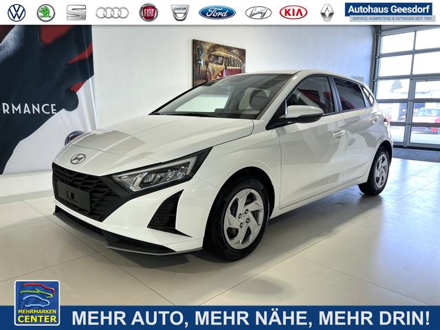 Lagerfahrzeug Hyundai i20 - GO 1.2 MPI 58 kW (79 PS) Licht Paket! Navigationssystem, Bluetooth, DAB, Klimaanlage, Rückfahrkamera, Apple CarPlay, Android Auto, PDC hinten, Sitzheizung, Lenkradheizung, Spurassistent, Tempomat uvm.