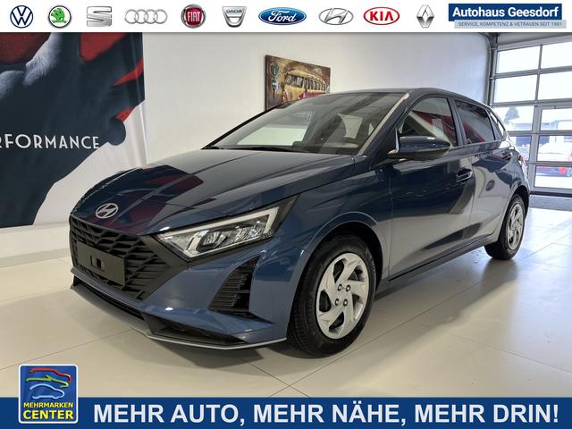 Lagerfahrzeug Hyundai i20 - GO 1.2 MPI 58 kW (79 PS) Licht Paket! Navigationssystem, Bluetooth, DAB, Klimaanlage, Rückfahrkamera, Apple CarPlay, Android Auto, PDC hinten, Sitzheizung, Lenkradheizung, Spurassistent, Tempomat uvm.