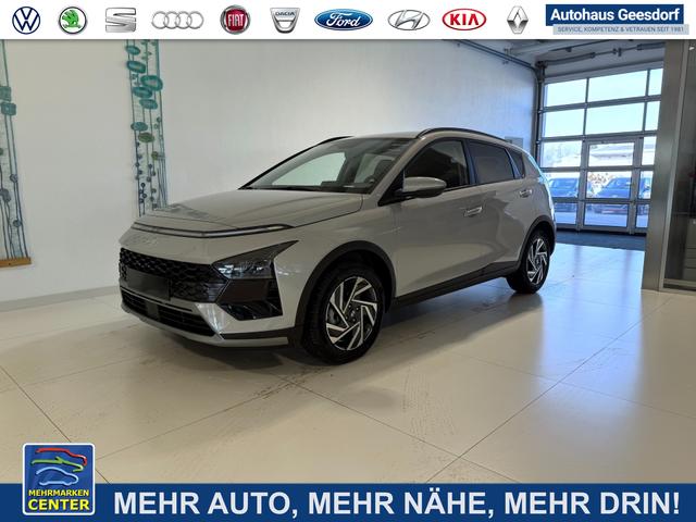 Lagerfahrzeug Hyundai BAYON - GO  1.0 T-GDI DCT 74 kW (101 PS) Toter-Winkel-Assistent, Induktive Ladestation, Comfort-Paket, Lenkradheizung, Sitzheizung, DAB, Android Auto, Apple CarPlay, Navigationssystem, LED-Scheinwerfer, Einparkhilfe, R&uuml;ckfahrkamera, uvm.