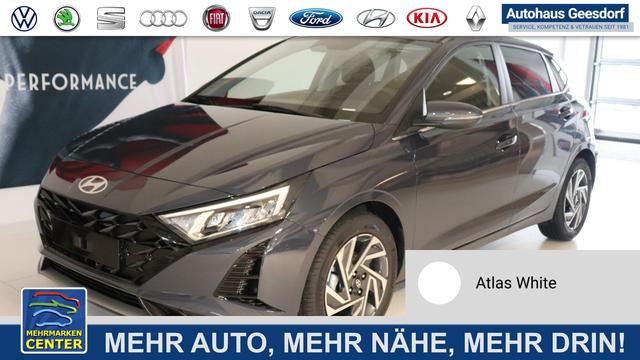 Lagerfahrzeug Hyundai i20 - GO  1.2 MPI 58 kW (79 PS) Navigationssystem, Klimaautomatik, R&uuml;ckfahrkamera, DAB, Apple CarPlay, Android Auto, Sitzheizung, Lenkradheizung, Spurassistent, Tempolimit-Assistent, 16"-Leichtmetallfelgen, Virtual Cockpit, uvm.