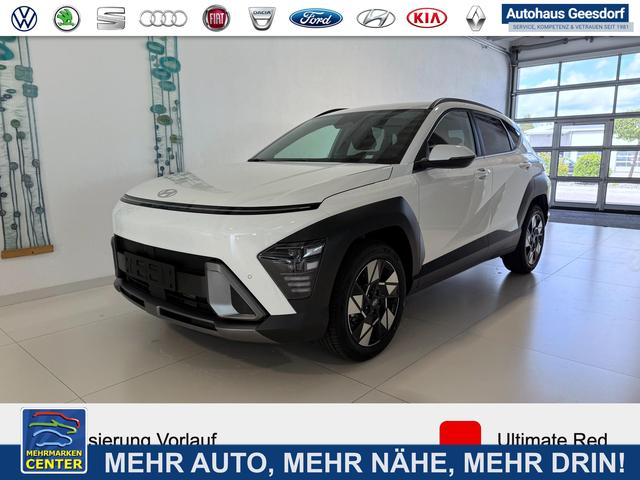 Lagerfahrzeug Hyundai KONA - GO  1.0 T-GDI 2WD 74 kW (101 PS) 2-Zonen-Klimaautomatik, Sitzheizung, Lenkradheizung, DAB, Android Auto, Apple CarPlay, Navigationssystem, Induktionsladestation, LED-Scheinwerfer, 18 Zoll Leichtmetallfelgen, uvm