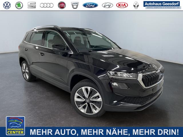 Lagerfahrzeug Skoda Karoq - Selection 1.5 TSI DSG 150PS/110kW 2026  AHK  18"ALU  KESSY  BHZ. Lenkrad