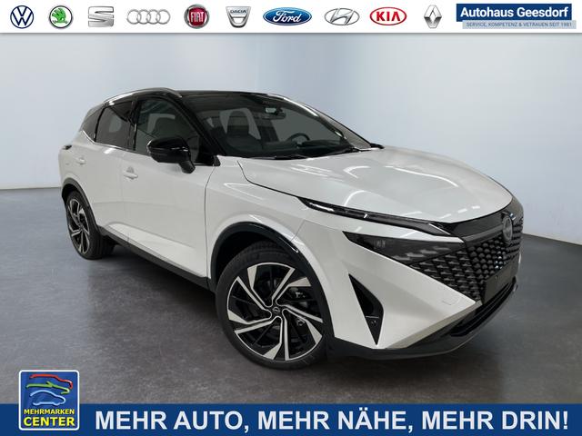 Lagerfahrzeug Nissan Qashqai - Tekna  1.3 MHEV 158PS/116kW Xtronic 2025  20"ALU PANO BOSE HuD 