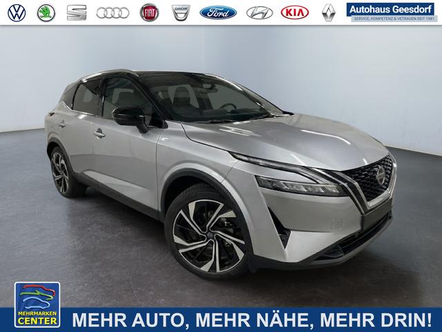 Vorlauffahrzeug Nissan Qashqai - Tekna  1.3 MHEV 158PS/116kW Xtronic 2025  20"ALU PANO BOSE HuD
