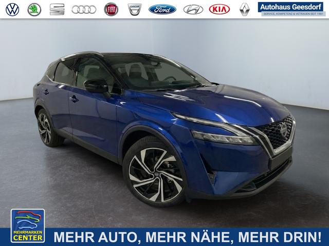 Vorlauffahrzeug Nissan Qashqai - Tekna  1.3 MHEV 158PS/116kW Xtronic 2025  20"ALU PANO BOSE HuD