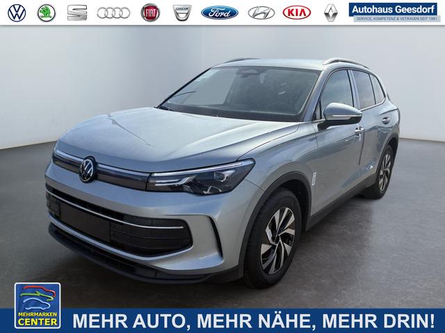 Lagerfahrzeug Volkswagen Tiguan - LIFE 1.5 eTSI 150PS/110kW DSG7 2026  ACC  Lane Assist  Blind Spot  ParkAssist  RFK  KESSY  LightAssist  el. Heckklappe  AHK  SHZ  LenkradHZ  3Z Klima  12,9" Navi  CarPlay  Digital Cockpit