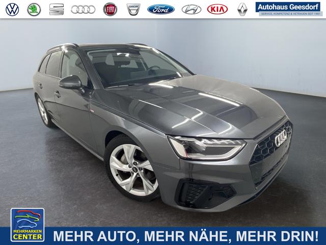 Gebrauchtfahrzeug Audi A4 Avant - S Line Plus 40 2.0 TDI 204PS/150kW S-tronic 2024 |   18" ALU  PANO  NAVI  LED  El. Heckklappe  Privacyverglasung 