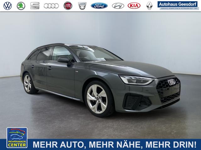 Gebrauchtfahrzeug Audi A4 Avant - S Line Plus 40 2.0 TFSI 204PS/150kW S-tronic 2024 |   18" ALU  PANO  NAVI  LED  El. Heckklappe  Sportlederlenkrad 