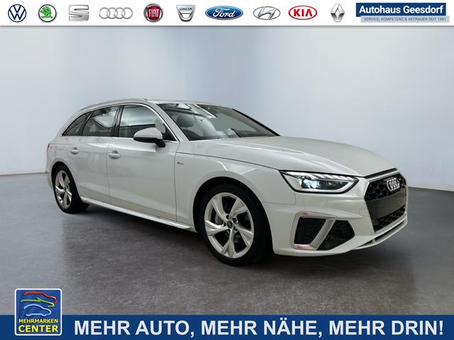 Gebrauchtfahrzeug Audi A4 Avant - S Line Plus 40 2.0 TFSI 204PS/150kW S-tronic 2024 |   18" ALU  NAVI  LED  El. Heckklappe  Sportlederlenkrad  Audi Drive Select 