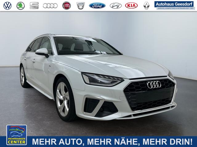 Gebrauchtfahrzeug Audi A4 Avant - S Line Plus 40 2.0 TFSI 204PS/150kW S-tronic 2024 |   18" ALU  NAVI  LED  El. Heckklappe  Sportlederlenkrad  Audi Drive Select 