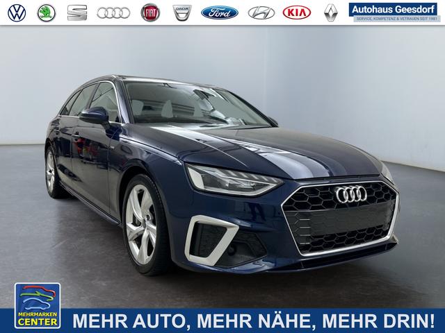 Gebrauchtfahrzeug Audi A4 Avant - S Line Plus 40 2.0 TFSI 204PS/150kW S-tronic 2024 |   18" ALU  NAVI  LED  El. Heckklappe  Sportlederlenkrad  Audi Drive Select 