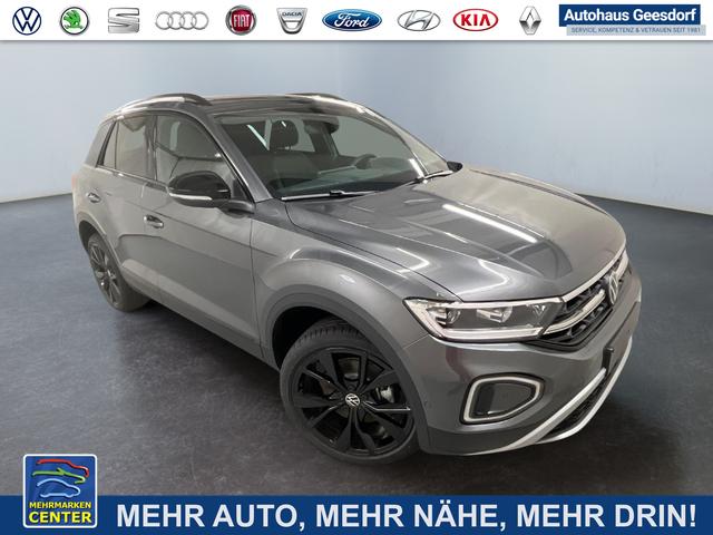 Lagerfahrzeug Volkswagen T-Roc - Black Edition/Silver Edition 1.5 TSI 150PS/110kW DSG 2025  19" AF  Black Style Paket  Matrix  Pano
