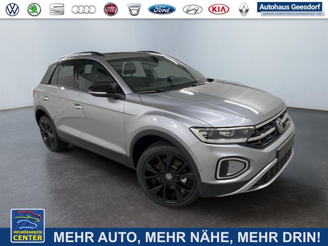 Lagerfahrzeug Volkswagen T-Roc - Black Edition/Silver Edition 1.5 TSI 150PS/110kW DSG 2025  19" AF  Black Style Paket  Matrix  Pano