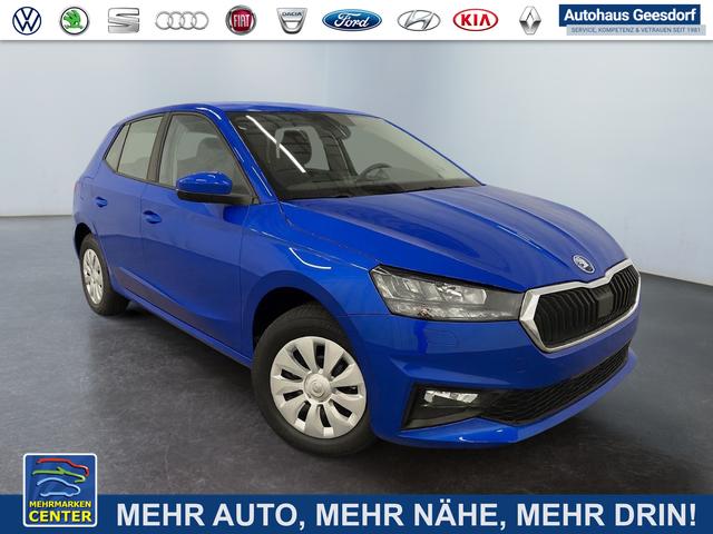 Vorlauffahrzeug Skoda Fabia - Essence 1.0 MPI 80PS/59kW 5G 2026  Parkhilfe 15" Stahl
