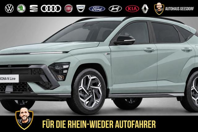 Vorlauffahrzeug Hyundai KONA - N-Line 1.6 T-GDI 7-Gang-DCT