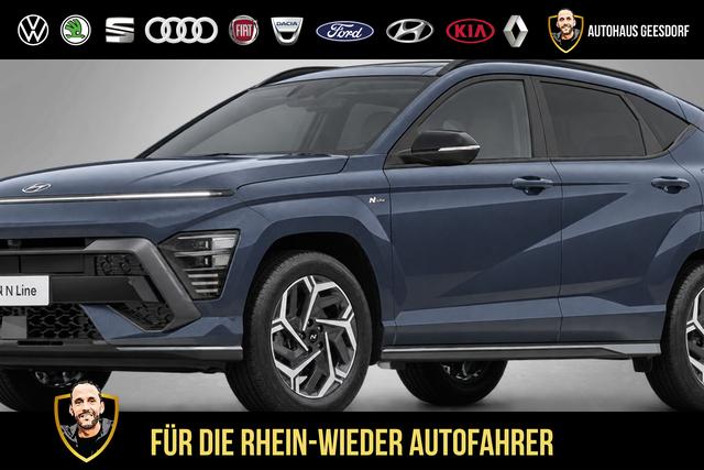 Vorlauffahrzeug Hyundai KONA - N-Line Style Premium 1.6 T-GDI 7-Gang-DCT 4x4