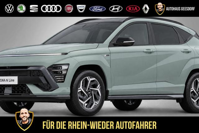 Vorlauffahrzeug Hyundai KONA - N-Line Style Premium 1.6 T-GDI 7-Gang-DCT 4x4