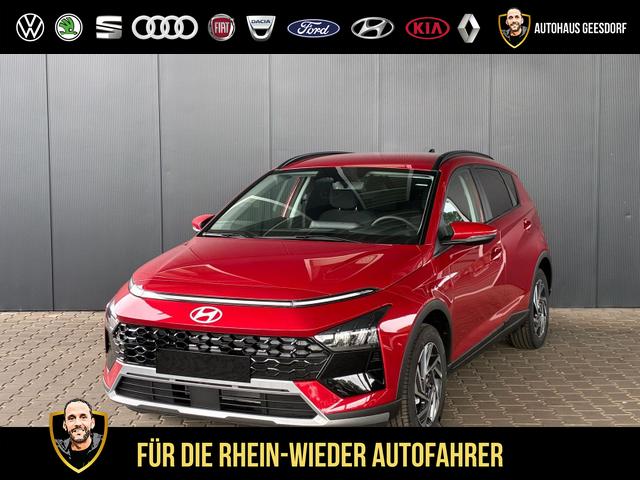 Lagerfahrzeug Hyundai BAYON - Comfort Plus 1.2 MPI / Navi PDC m. Kamera Klimaautom./ LED Sitz & Lenkr.Heiz/ Alu16