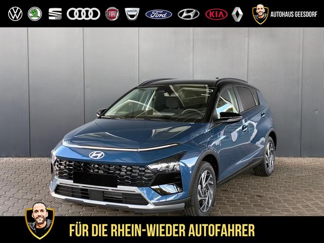 Lagerfahrzeug Hyundai BAYON - Comfort Plus 1.2 MPI / Navi PDC m. Kamera Klimaautom./ LED Sitz & Lenkr.Heiz/ Alu16
