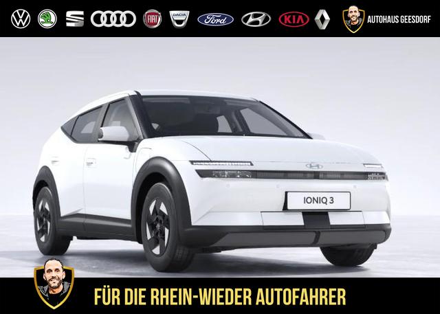 Vorlauffahrzeug Hyundai IONIQ 3 - Comfort Plus 61 kWh 135 PS - Climate Pack / ACC PDC V.&h./ Kamera Keyless LED Privacy Sitz & Lenkr.Heiz./ W&auml;rmepumpe
