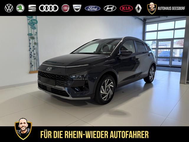 Lagerfahrzeug Hyundai BAYON - GO  1.0 T-GDI DCT 74 kW (101 PS) Toter-Winkel-Assistent, Induktive Ladestation, Comfort-Paket, Lenkradheizung, Sitzheizung, DAB, Android Auto, Apple CarPlay, Navigationssystem, LED-Scheinwerfer, Einparkhilfe, R&uuml;ckfahrkamera, uvm.