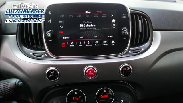 Abarth 595 Turismo UConnect 7 Nav UConnect 7 touch Bluetooth DAB+ Apple CarPlay Android Auto 